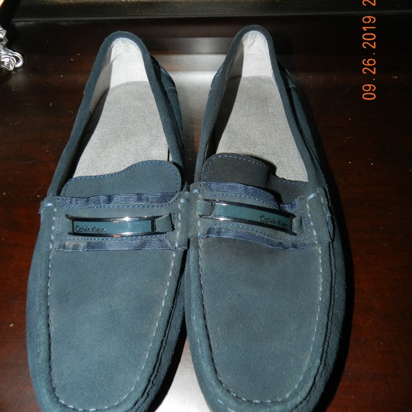 Calvin Klein | Shoes | Mens Calvin Klein Blue Grey Suede  display picture 1